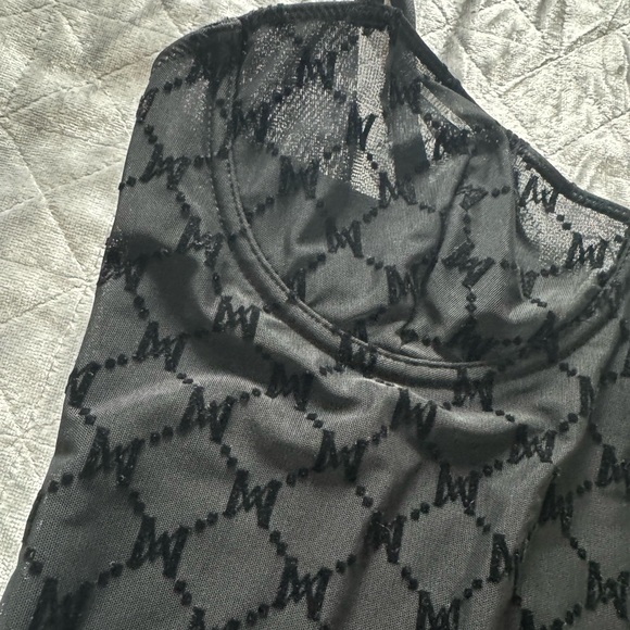 Black Mini Dress - Picture 4 of 4